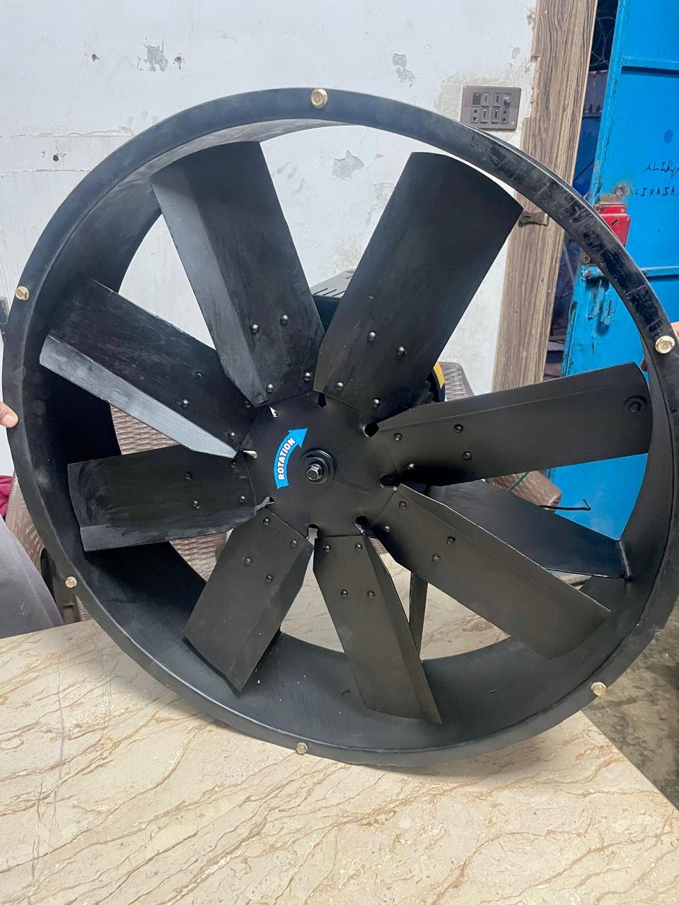 Factory exhaust ventilation system